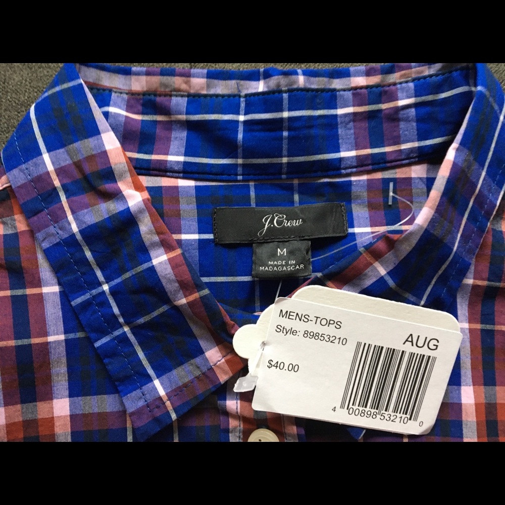 J. Crew Long Sleeve Fitted Shirt - Picture 2 of 3